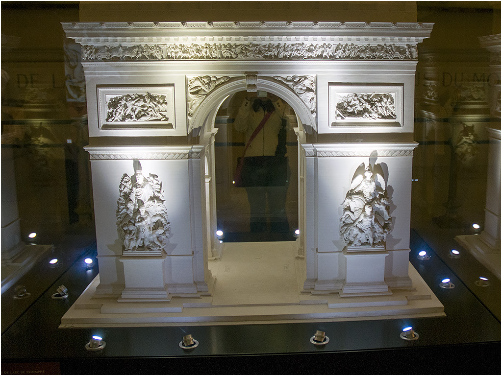 Model van Arc de Triomphe