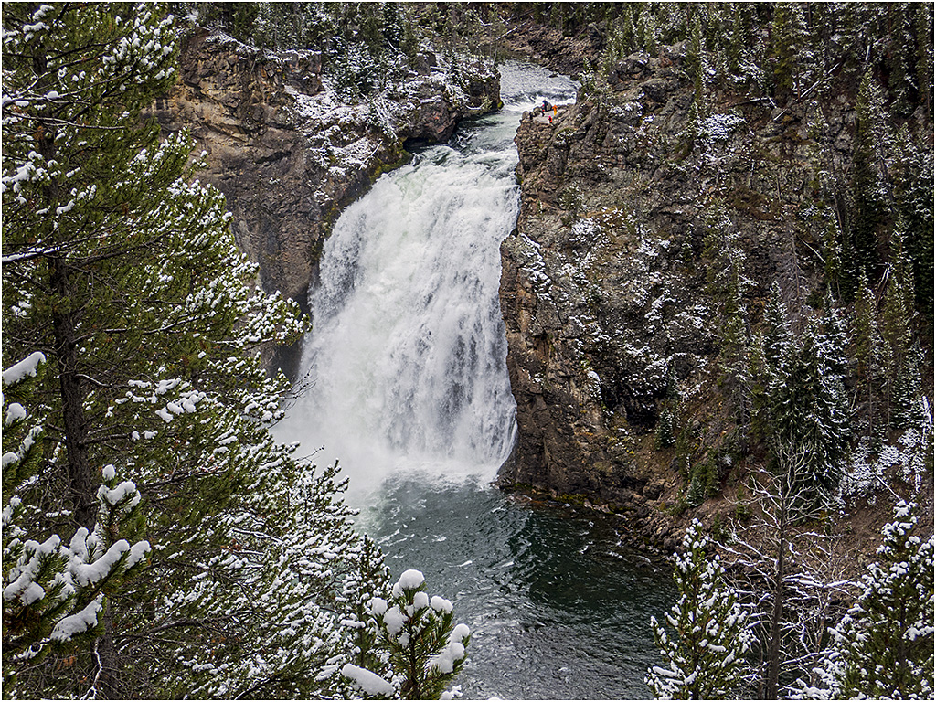 Upper Falls of Yellowstone Canyon