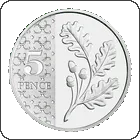 TRM - 5 pence Voorkant