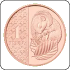 TRM - 1 pence Voorkant